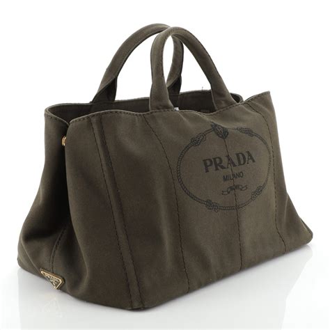 PRADA Canapa Canvas Bags & Handbags for Women 